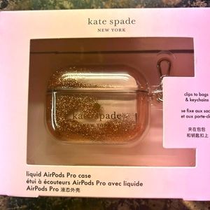 NIb Kate Spade Liquid glitter airpod Pro